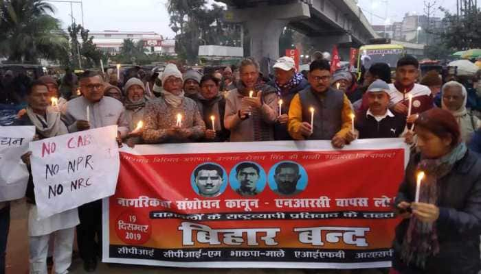 Anti-CAA, NRC protests in Bihar; Left parties demand Act be taken back