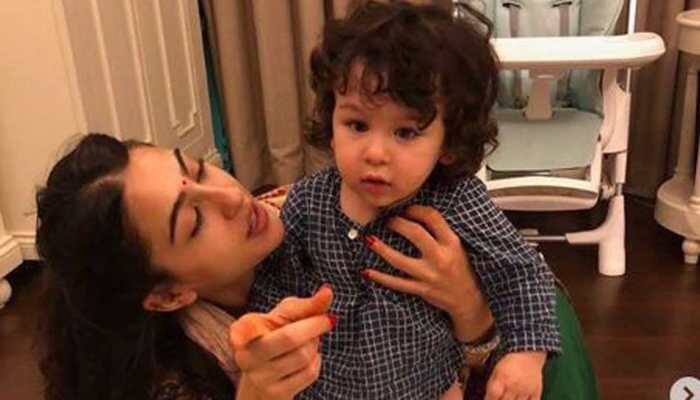 Sara Ali Khan posts adorable pictures of Taimur Ali Khan on his 3rd birthday