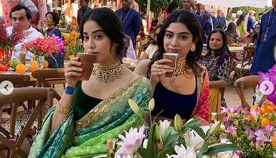 Khushi Kapoor gets a warm welcome from sister Janhvi Kapoor as she returns home for Christmas