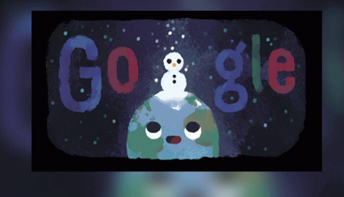 Google marks winter solstice, celebrates shortest day of the year with doodle