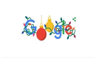 Google celebrates Christmas with a special, bright doodle 