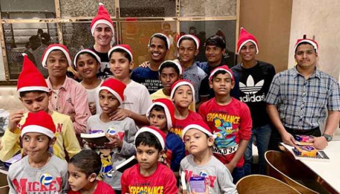 Gautam Rode loves celebrating Christmas with children