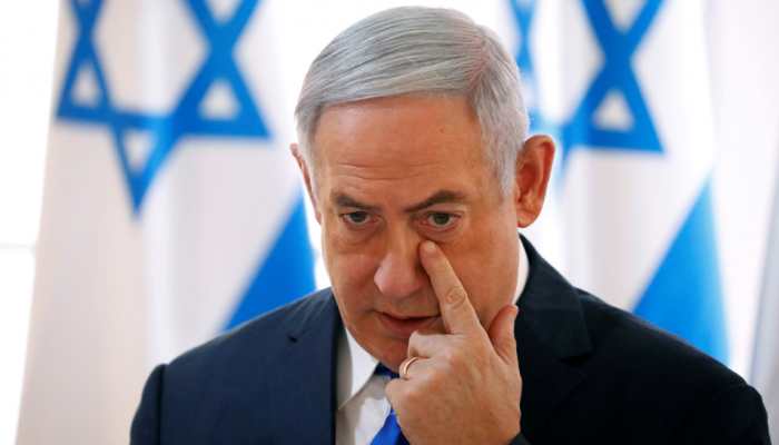 Gaza rocket sends Israel PM Netanyahu to shelter during campaign rally