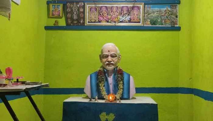 Tamil Nadu-based farmer builds NaMo temple in Trichy