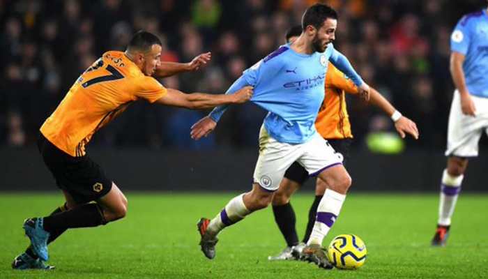 Premier League: Wolves fight back to beat 10-man Manchester City 3-2