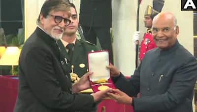 Amitabh Bachchan receives prestigious Dada Saheb Phalke award