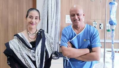 Actress Manisha Koirala meets BJP MP Anil Baluni battling cancer in Mumbai