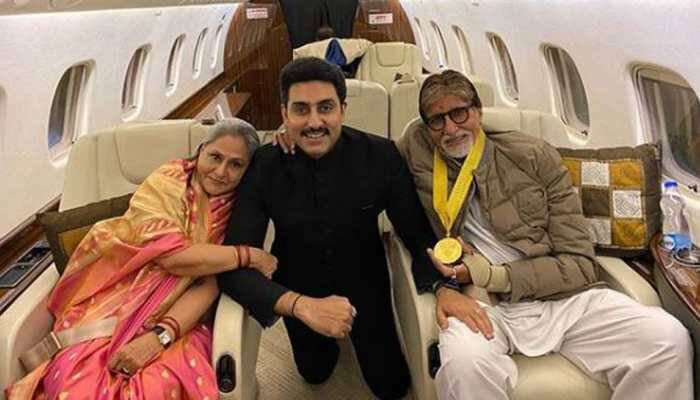 This picture of Abhishek Bachchan with his parents Amitabh-Jaya Bachchan is unmissable 