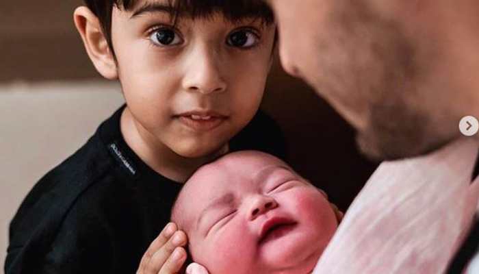 Aayush Sharma shares first pictures of baby Ayat Sharma- See inside 