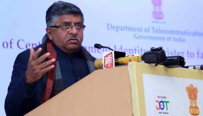 Ravi Shankar Prasad launches web portal for tracing stolen mobiles in Delhi