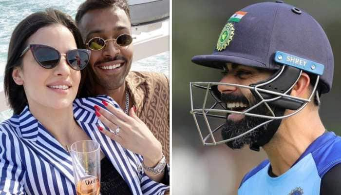 Pleasant surprise: Virat Kohli wishes newly-engaged couple Hardik Pandya-Natasa Stankovic