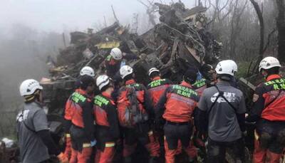 Taiwan's military chief among eight dead in helicopter crash