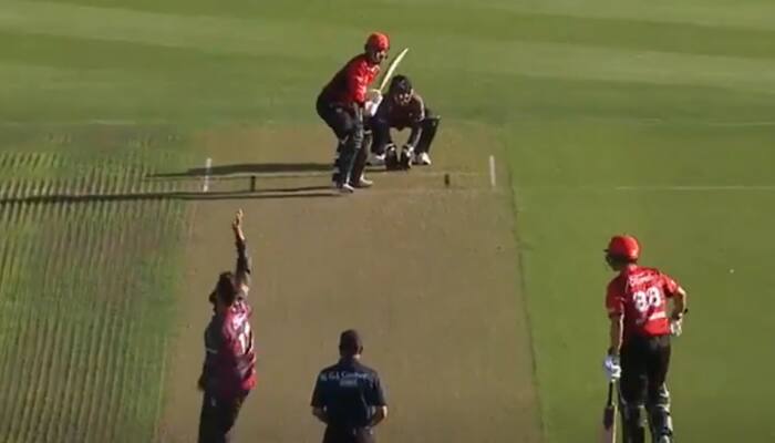 New Zealand's Leo Carter becomes 7th cricketer to hit six sixes an over