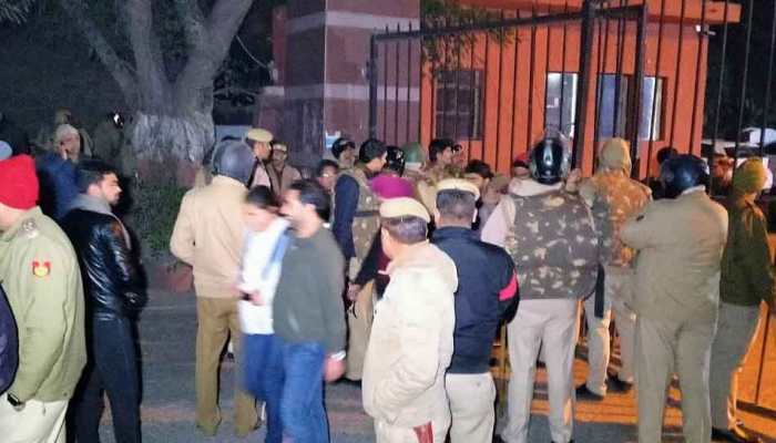 Students from various colleges protest against JNU violence, demand action