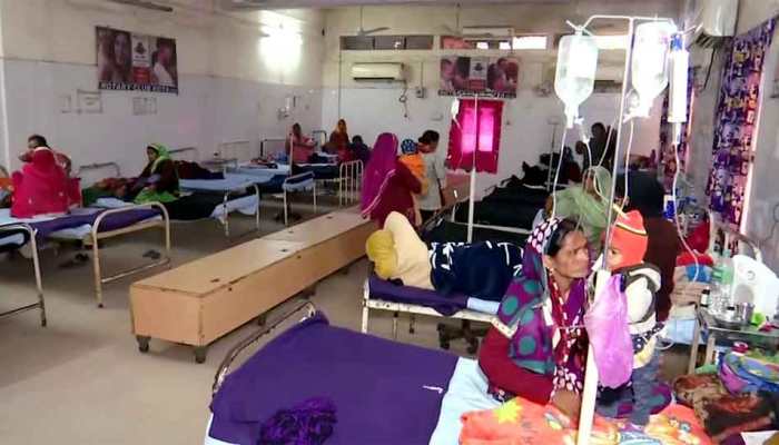 Kota infant death toll reaches 113; water leakage from ceiling floods children's ICU
