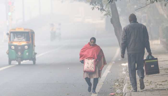 Air quality slightly improves in Delhi-NCR, AQI settles in &#039;Poor&#039; category