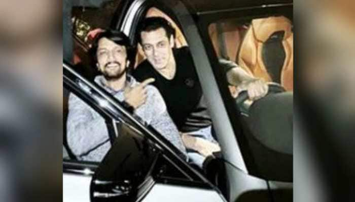 &#039;Sweetest gesture&#039;: Salman Khan gifts &#039;Dabangg 3&#039; co-star Kichcha Sudeep a BMW M5