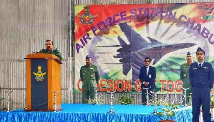 IAF chief RKS Bhadauria visits Air Force Stations in Eastern Air Command