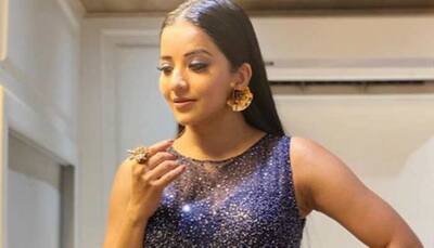 Monalisa looks straight out of a fairytale in blue shimmer gown - Pics inside