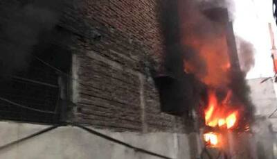 Fire breaks out at a shoe factory in Delhi's Mayapuri; fire tenders rushed to spot