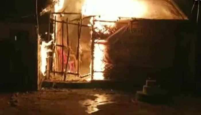 BJP office set ablaze in West Bengal&#039;s Asansol, party blames Trinamool Congress