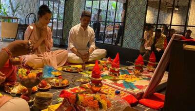 Kangana Ranaut inaugurates her new film studio in Mumbai, performs puja with family