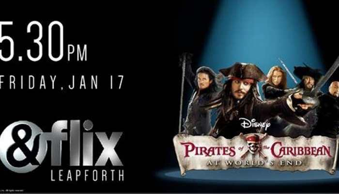 &amp;flix set to air adventure-fantasy &#039;Pirates Of The Caribbean: At World&#039;s End&#039; this Friday!