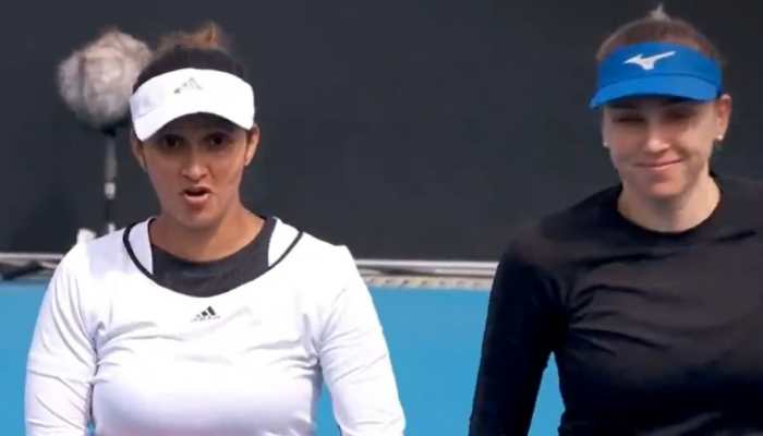 Sania Mirza-Nadia Kichenok in Hobart International women&#039;s doubles final