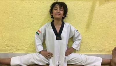 Sanjay Dutt all proud as his 'karate kid' aces full-split