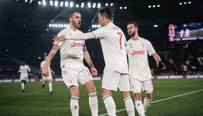 Serie A: Cristiano Ronaldo's brace against Parma sends Juventus four points clear at top 