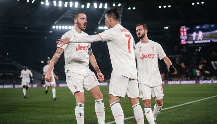 Serie A: Cristiano Ronaldo's brace against Parma sends Juventus four points clear at top 