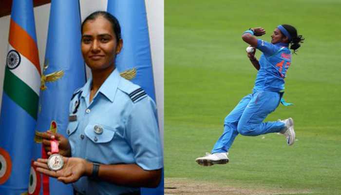 IAF lauds Sqn Ldr Shikha Pandey for being part of India&#039;s T20 World Cup squad 
