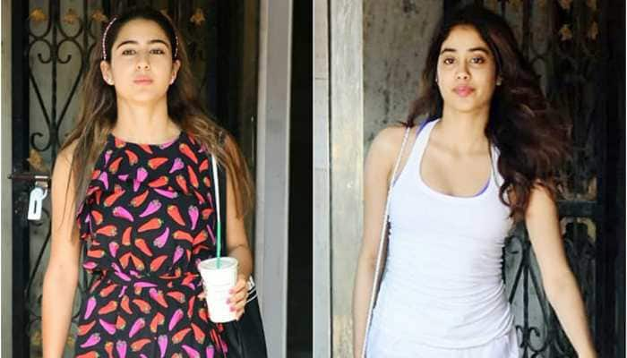 Sara Ali Khan and Janhvi Kapoor&#039;s gym diaries are twice as nice - Pics