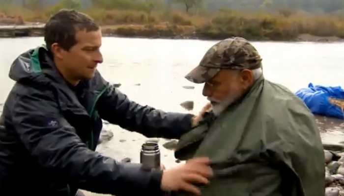 PM Modi&#039;s vision for cleaner India a privilege to hear: Bear Grylls