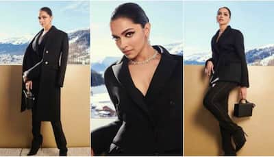 Pics: Boss lady Deepika Padukone spreads her charm in snow-capped Davos 