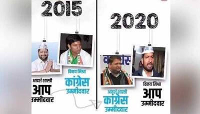 Adarsh Shastri AAP to Congress, Vinay Mishra the opposite: How candidates switched loyalties from 2015 to 2020 Delhi Assembly election in Dwarka