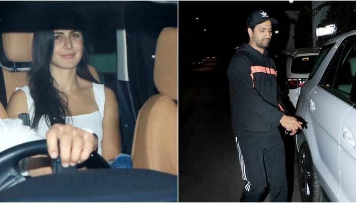 Rumoured couple Katrina Kaif and Vicky Kaushal&#039;s late night rendezvous in trending pics