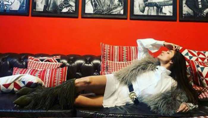 Malaika Arora trolled for her 'lounging around' pic, told she is 'trying hard to look young'