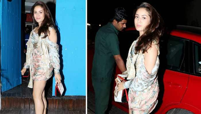 Mira Rajput dolls up for a girls night out and we are crushing on her glam look – See pics