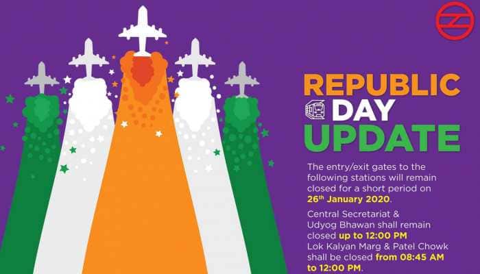 DMRC issue advisory for Republic Day; Check details here