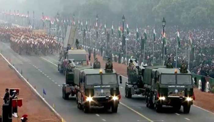 Ground-to-air security cover in Delhi during Republic Day celebrations