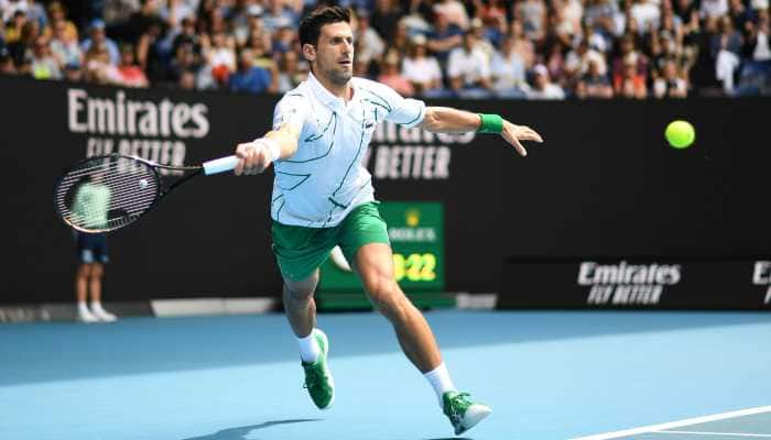 Defending champion Novak Djokovic enters Australian Open men's quarter finals Defending champion Novak Djokovic enters Australian Open men's quarter finals