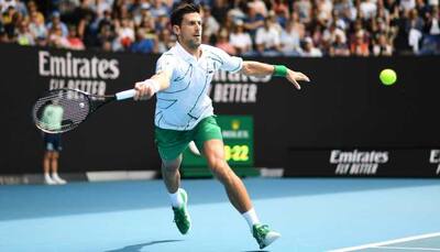 Defending champion Novak Djokovic enters Australian Open men's quarter finals