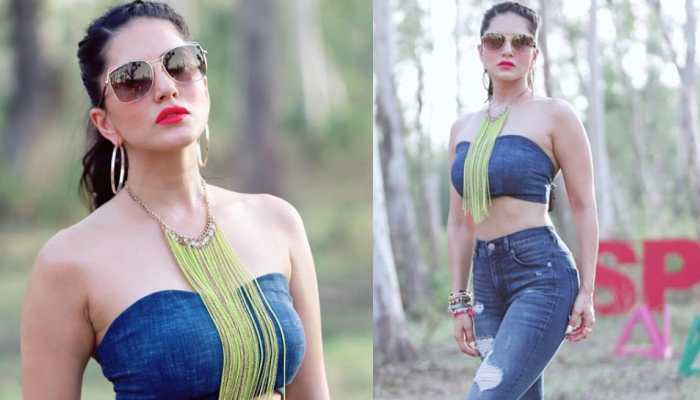 Sunny Leone's on-set video shows she's having a fun time - Watch 