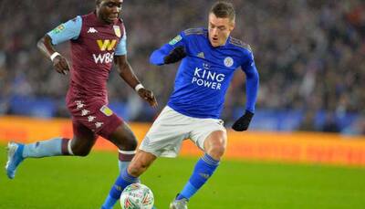 Leicesters' Vardy expected to return for Aston Villa League Cup semifinal