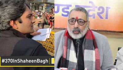 Giriraj Singh draws similarities between Shaheen Bagh protest site, Attari-Wagah border after Zee News Editor-In-Chief Sudhir Chaudhary denied entry