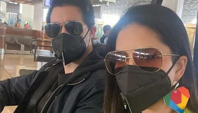 Coronavirus scare: Sunny Leone and hubby Daniel Weber wear masks, urge everyone to stay safe - Pic proof