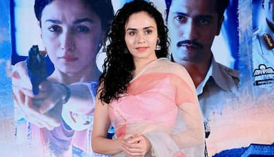 Amruta Khanvilkar set to rock the party in red