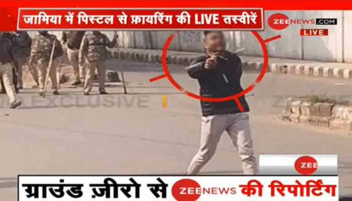 Breaking News: Man opens fire during anti-CAA protest in Delhi&#039;s Jamia, student injured 
