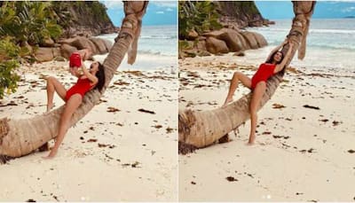 Sea, sand and rain dance: Amy Jackson is living her best life in Seychelles